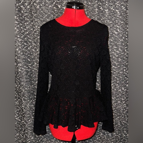 Joseph Ribkoff Tops - Joseph Ribkoff lace Peplum top